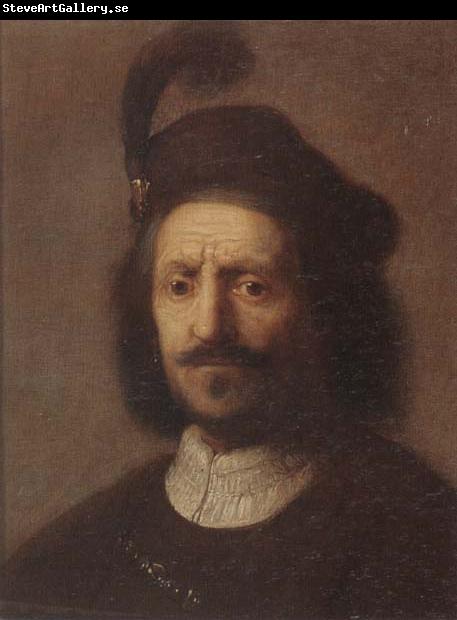 unknow artist Portrait of rembrandt s father,head and shoulers